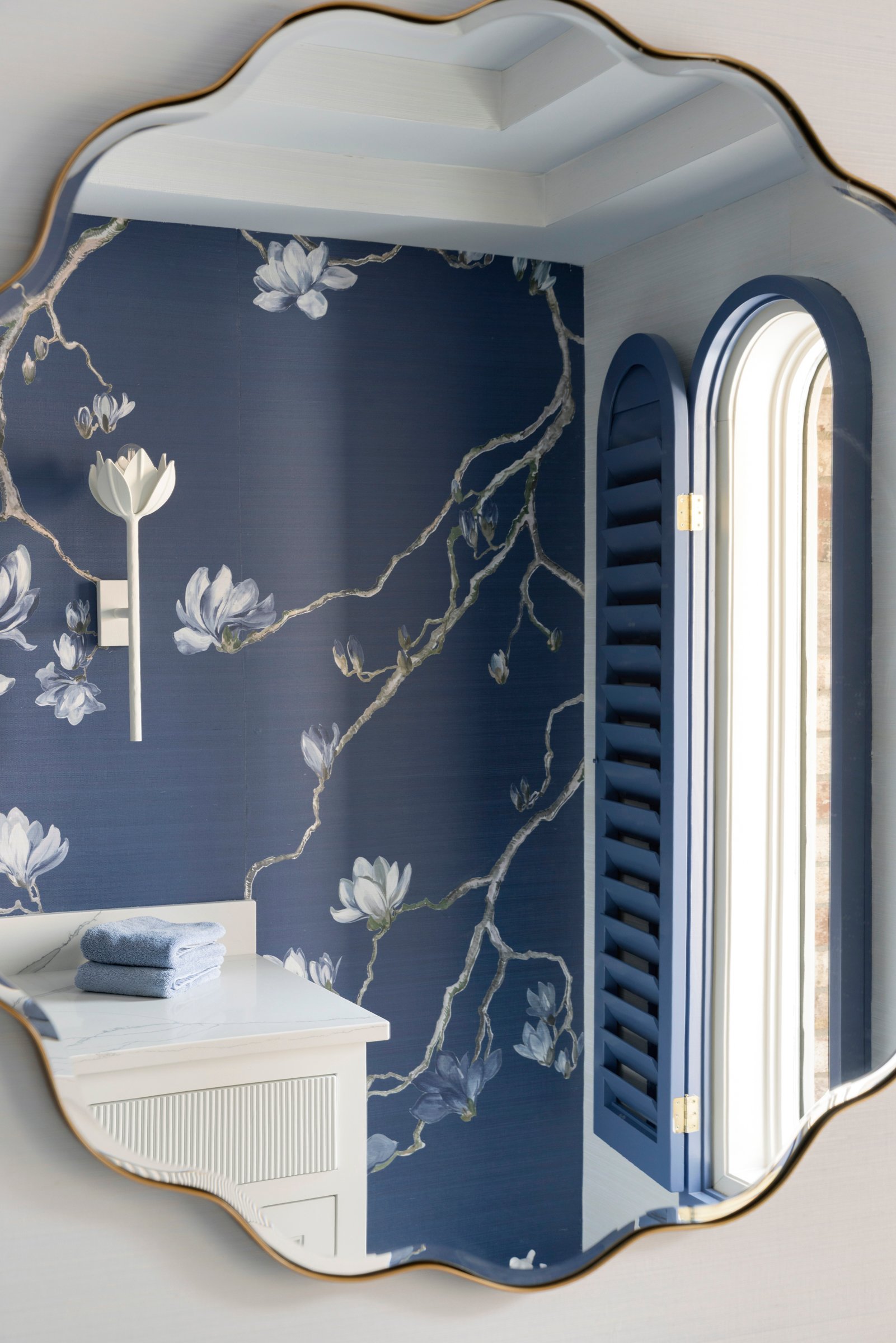 a home in blue tones 13