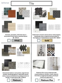 Interior Selections Tile page