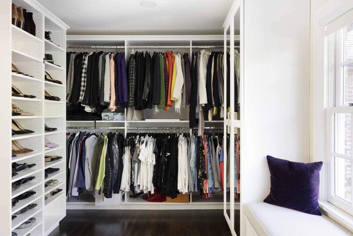 walk in closet remodel